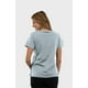 thumbnail image 2 of Polera Orgánica Classic Logo Azul Claro Mujer Falcone, 2 of 3