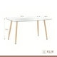 thumbnail image 5 of Comedor mesa de vidrio 120x80 + 6 Sillas Spoon terciopelo gris, 5 of 8