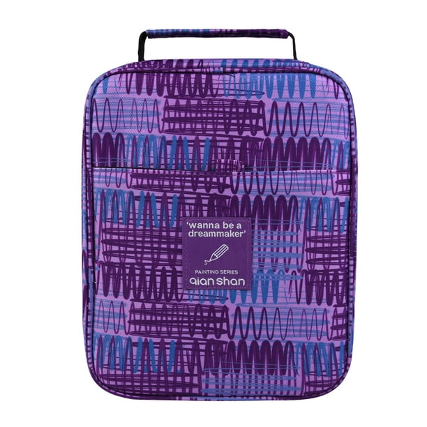 Estuche para lápices Qianshan con capacidad para 202 lápices de colores o 136 bolígrafos de gel