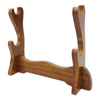 Bothyi - Soporte De Exhibición De Espada Samurái Para Wakizashi Katana Tanto 2 Capas
