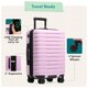 thumbnail image 3 of Maleta de mano U.S. Traveler 56 cm Lavanda, 3 of 7