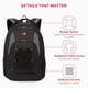 thumbnail image 3 of Mochila SwissGear 1186 Bungee 26L, negro/gris, 43 cm, 3 of 7
