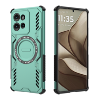 Funda Foxdock Para Motorola Edge 50 5G , Magnética, Resistente A Golpes, Con Soporte, Unisex, Carga Inalámbrica