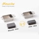 thumbnail image 3 of Imanes para gabinete Mousike, 30 lb, acero inoxidable, paquete de 6, 3 of 8