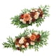 thumbnail image 4 of 2 uds., de mesa Floral Artificial, centro de mesa, guirnalda, guirnalda colgante, arco de boda, flores para jardín, decoración del banquete de Naranja, 4 of 5