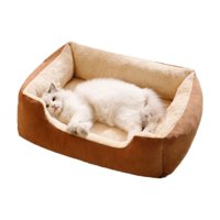 Babyluna - Cama Suave Xxl Para Perros Y Gatos Máxima Comodidad Café