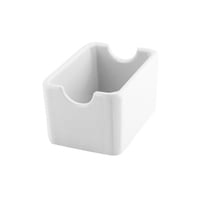 Set De 2 Porta Sachet Porcelana 8X6X5 Cm Linea Tower