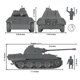 thumbnail image 2 of Tanque BMC Toys Panther V 1:38 Gris 23 cm, 2 of 4
