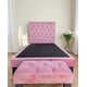 thumbnail image 2 of Cama Sencilla Capitoné 1 Plaza / COLOR ROSADO, 2 of 4