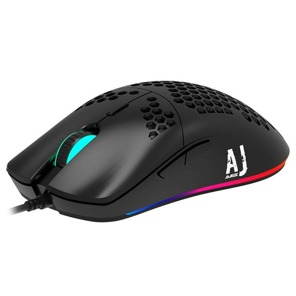 Mouse Gamer Pro Full Rgb Ultraliviano 10.000 Dpi - Ajazz - Negro