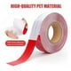 thumbnail image 4 of Cinta Reflectante Seguridad Rojo Blanco Dot-C2 45mts X 5cm, 4 of 8