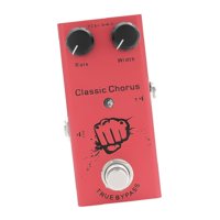 Bothyi - Pedal De Efectos De Guitarra Eléctrica Profesional True Bypass Para Escenario, En Vivo, Estudio, Clásico, Coro