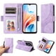 thumbnail image 1 of Carcasa FOXDOCK OPPO A59 5G de cuero PU, diseño acolchado clásico, protección contra caídas y rayones, 1 of 5