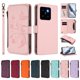 thumbnail image 3 of Funda Cartera Mariposa para [Xiaomi 14] con Soporte y Cremallera Rosa, 3 of 6