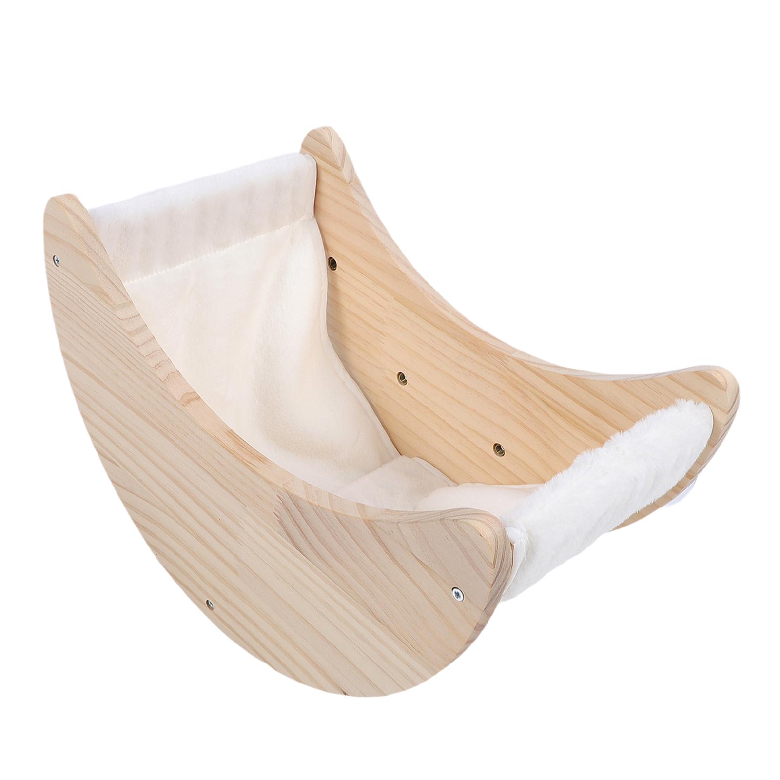 Ioensy - Hamaca Suave Para Ventana De Gato, Ideal Para Observar Aves Y Tomar El Sol En Interiores.