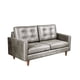 thumbnail image 4 of Sofa Napoles 2 C Cuero Kentucky Gris, 4 of 6