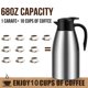 thumbnail image 5 of Jarra de café GearRoot, aspiradora de acero inoxidable con aislamiento de 2 litros, 5 of 8