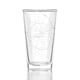 thumbnail image 1 of Vaso de pinta con mapa de Lexington, KY, 473 ml, transparente, 1 of 5