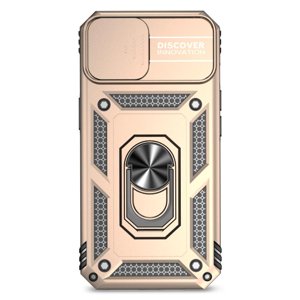 Estuche Gangxun Para Iphone 15, Soporte Giratorio 360°, Estilo Mecánico Y Magnético