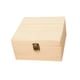 thumbnail image 4 of Caja De Almacenamiento De Madera, Manualidad Para Regalo Artesanal, Caja De Recuerdos Para Decoración De Regalo De Dama De Honor, Tapa De Madera De 19,5x19,5 Cm, 4 of 5
