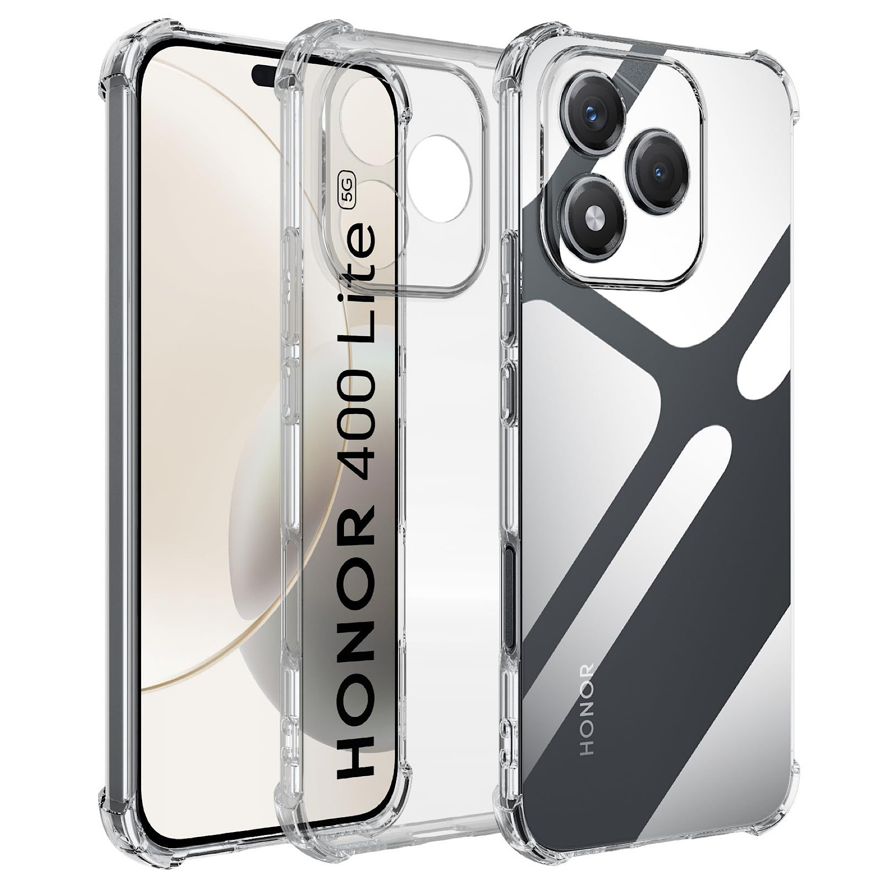 Genérico - Carcasa Transparente Para Honor 400 Lite