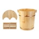 thumbnail image 1 of Ba?era Para Lavabo, Ba?o De Pies Para El Hogar, Barril Hecho A Mano, Cubo Grueso Para Pies Con Cuentas, Estilo A, 1 of 5