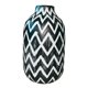 thumbnail image 1 of Florero Jarron Decorativo Ceramica Blanco Negro M, 1 of 2