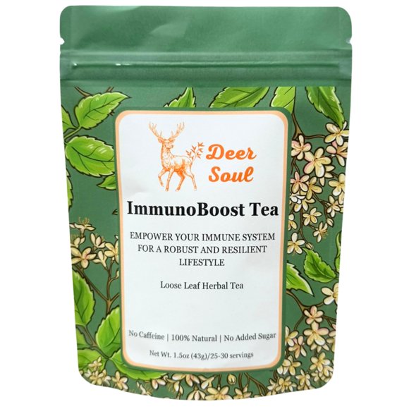 Té Deer Soul ImmunoBoost Hierbas Sueltas 43g