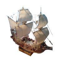 Bothyi - Kits De Barco De Modelo De Montaje Kits De Barco De Velero De Papel A Escala 1:100 Para Regalos De Niños