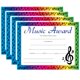 thumbnail image 1 of SHAPES ETC. Certificados de Premios Musicales – 30 uds 28 × 22 cm, 1 of 9