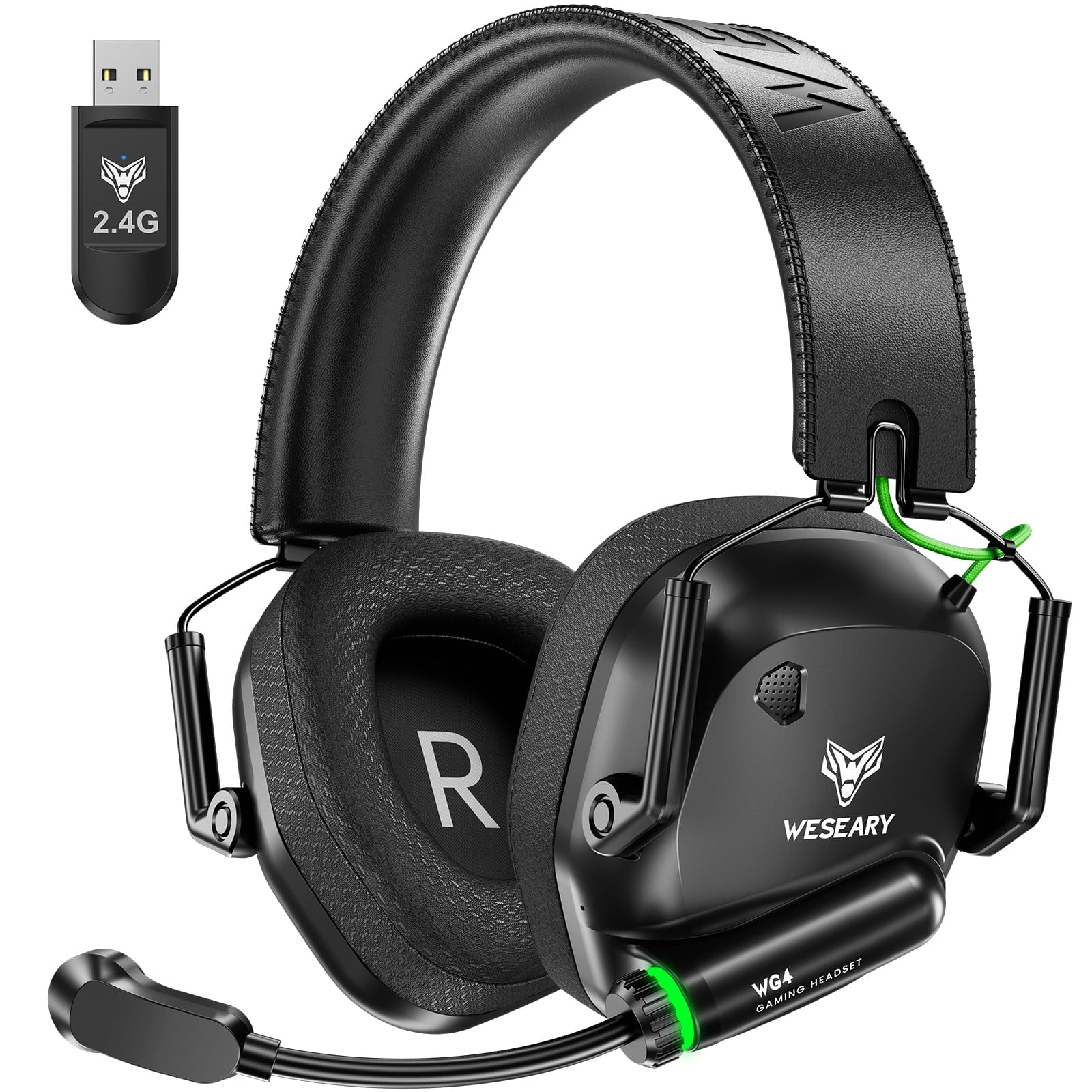 Auriculares Inalámbricos Para Juegos Weseary Wg4 Para Pc Ps5 Ps4 Switch