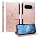 thumbnail image 1 of Funda Cartera para Google Pixel 9 Pro XL Perro Cachorro Grabado con Tarjetas Soporte Correa Rosa, 1 of 6