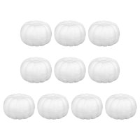 Bothyi - 10X Calabazas De Espuma Blanca Accesorios Manualidades Para Halloween Proyecto Escolar Cumpleaños