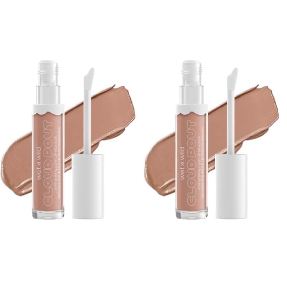 Crema para labios mojada en forma de nube salvaje con malvavisco y esponjosa