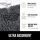 thumbnail image 4 of Alfombra de baño GORILLA GRIP, suave y absorbente, felpilla, 60 x 43 cm, 4 of 9