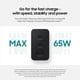 thumbnail image 4 of Cargador Samsung de 3 puertos, carga superrápida, 65 W, USB-C/USB-A, 4 of 7