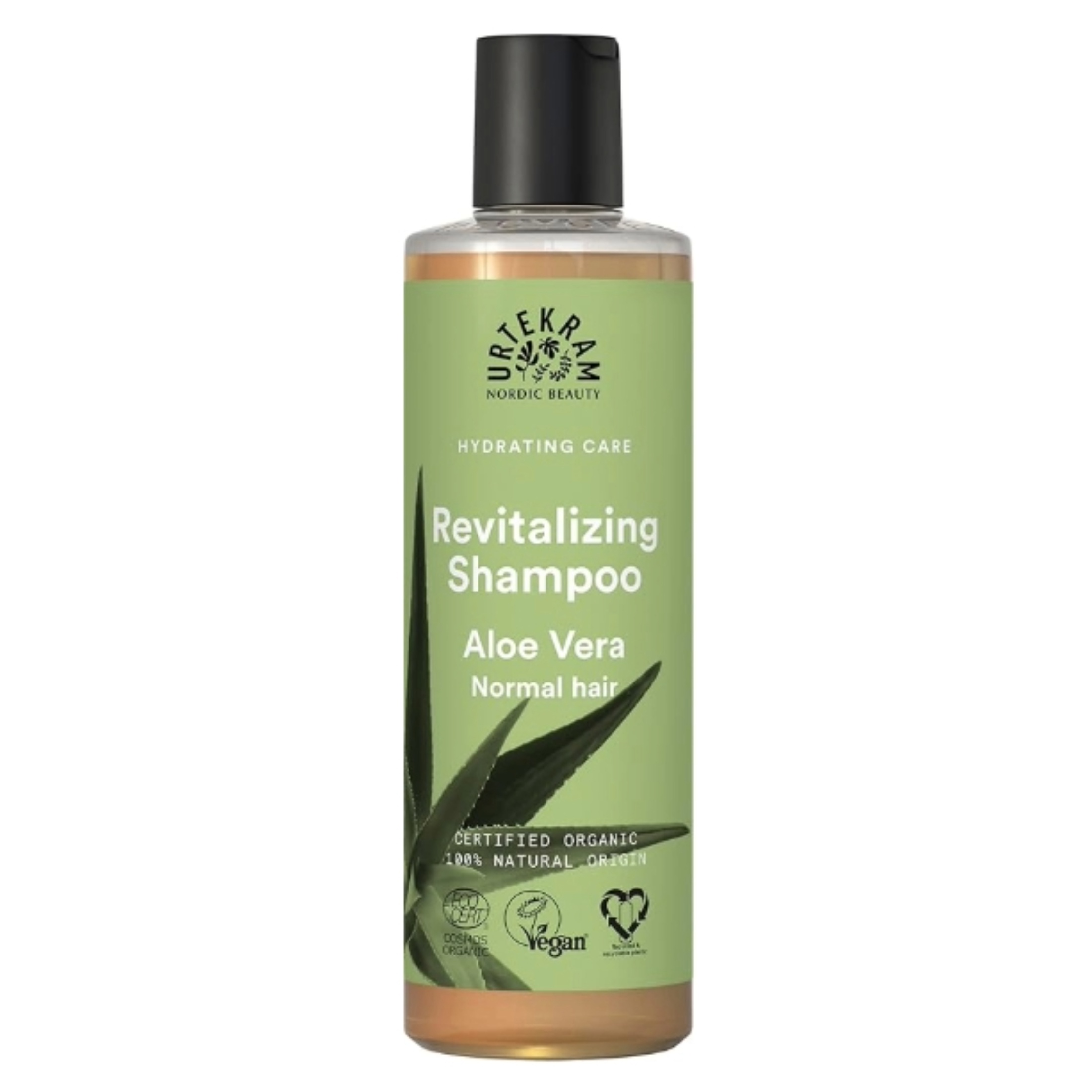 Shampoo Orgánico Revitalizante Aloe Vera 250 Ml Urtekram