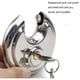 thumbnail image 2 of Candado Disco Acero Inoxidable 70mm Alta Seguridad Llave, 2 of 3