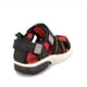 thumbnail image 4 of Sandalia Niño Bubblegummers Domenico Negro-Rojo, 4 of 6