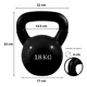 thumbnail image 2 of Pesa Rusa Kettlebell 18 kg de Acero con Recubrimiento de Vinilo, 2 of 2