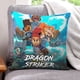 thumbnail image 1 of Dragon Striker Fundas de almohada de terciopelo con tema, regalos de funda de almohada, decoración para el hogar, cojín de lanzar, regalo de cumpleaños para fans y parejas. 45cm x 45cm., 1 of 6