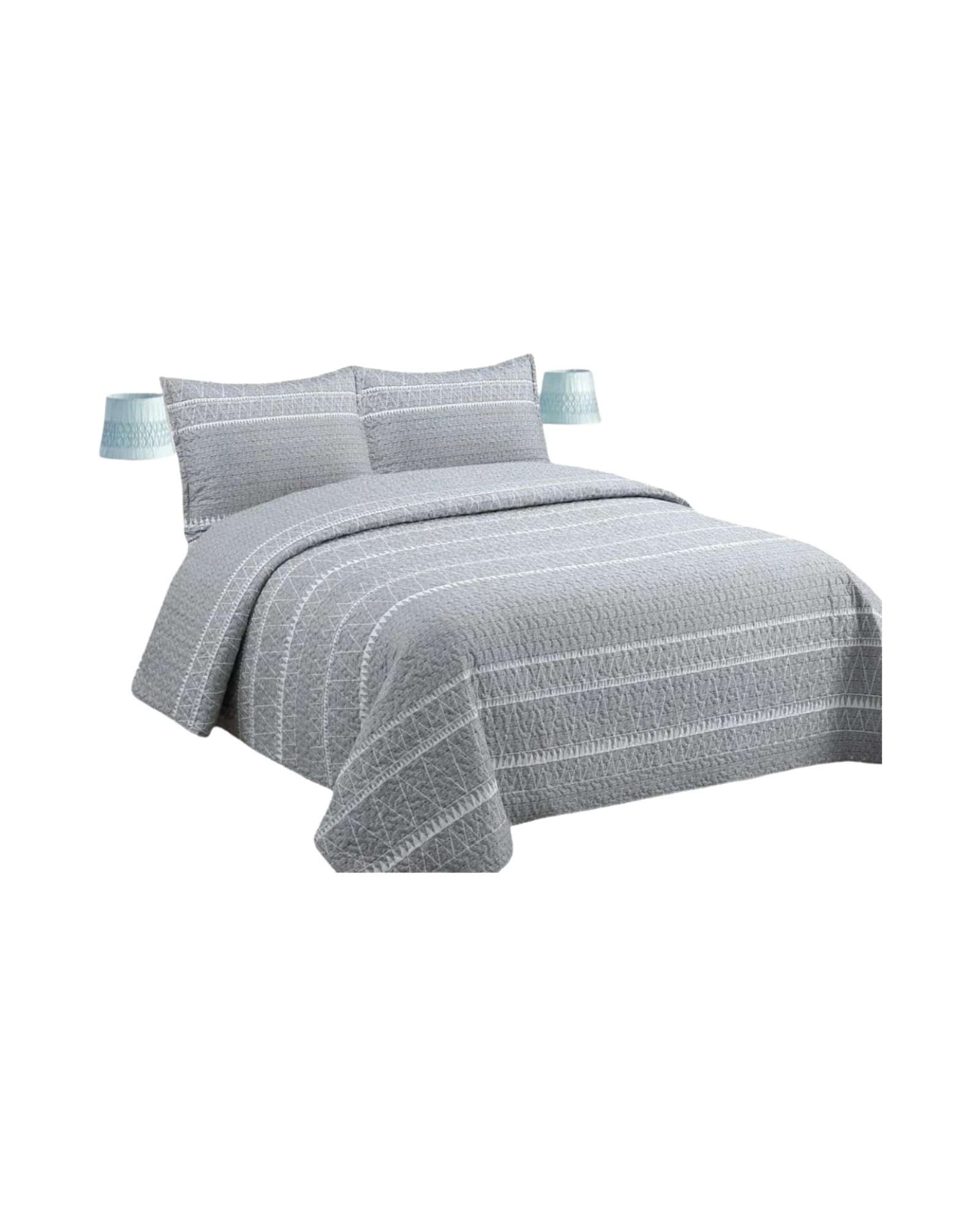 Genérico - Cubrecama Quilt De Verano Plaza Y Media 180X230Cm V21