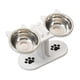 thumbnail image 5 of Comederos elevados para gatos con soporte, comedero para cachorros, práctico comedero, comederos para mascotas, comedero para comida y agua, perros pe Blanco, 5 of 5