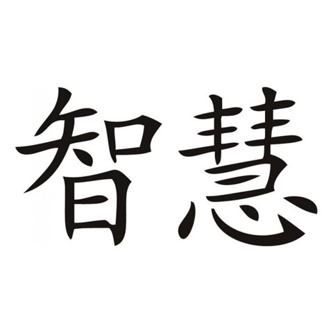 Rienda Libre Graphics - Decomural Wisdom Chinese Symbol Ws-16091