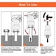 thumbnail image 1 of Extractor de Tuercas XEWEA 9 Piezas 1/2 Acero Cromo Molibdeno, 1 of 3