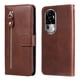 thumbnail image 2 of Funda con Cremallera para OPPO Reno 10/10 Pro 5G, Carcasa Cartera de Cuero PU con Soporte y Tarjetero, 2 of 6
