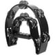 thumbnail image 2 of Pandero Doble Media Luna Metalico Negro HX0052, 2 of 3