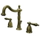 thumbnail image 1 of Grifo Kingston Brass KB1973AL, extendido, de 8 a 16 pulgadas, latón envejecido, 1 of 2
