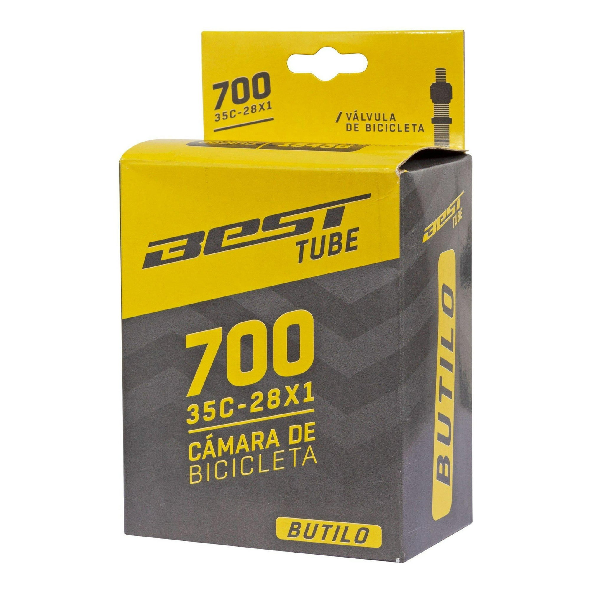 Cámara Bicicleta Best 700 X 35c Valvula Bicicleta Butilo