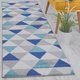 thumbnail image 2 of Alfombra Pasillo Florid Azul 70x230, 2 of 5